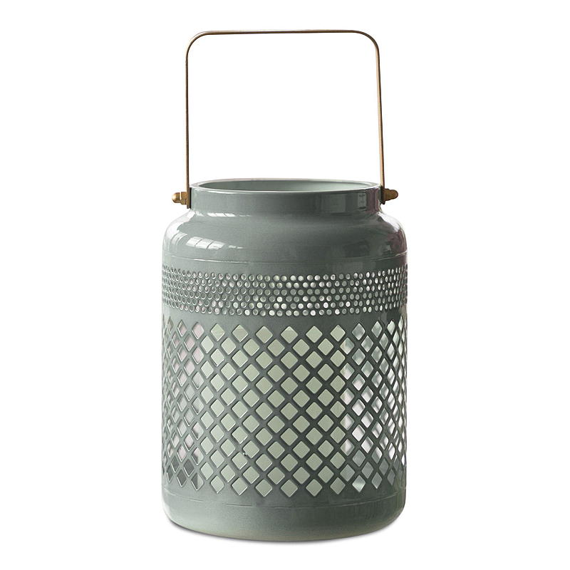 Home Lykt 12,5x16 cm emaljert metall