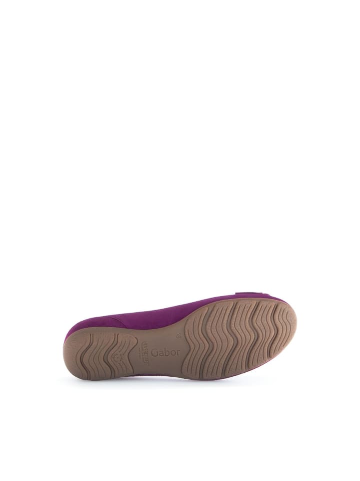 Gabor Fashion Sportliche Ballerinas in lila günstig kaufen