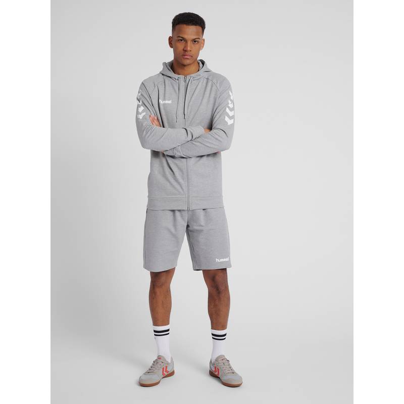 hummel HMLGO COTTON ZIP HOODIE Sweatshirt Herren