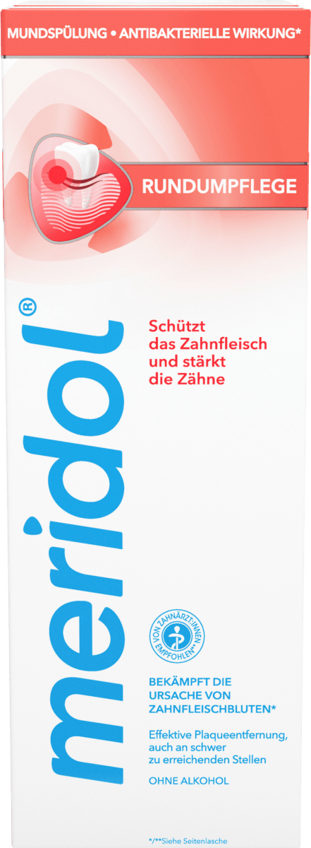 Mundspülung Rundumpflege antibakteriell, 400 ml