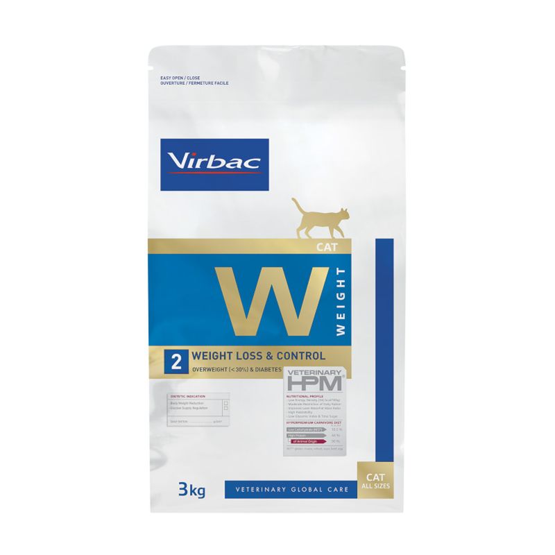 Virbac Veterinary HPM Cat Weight Loss and Control W2 | bitiba %