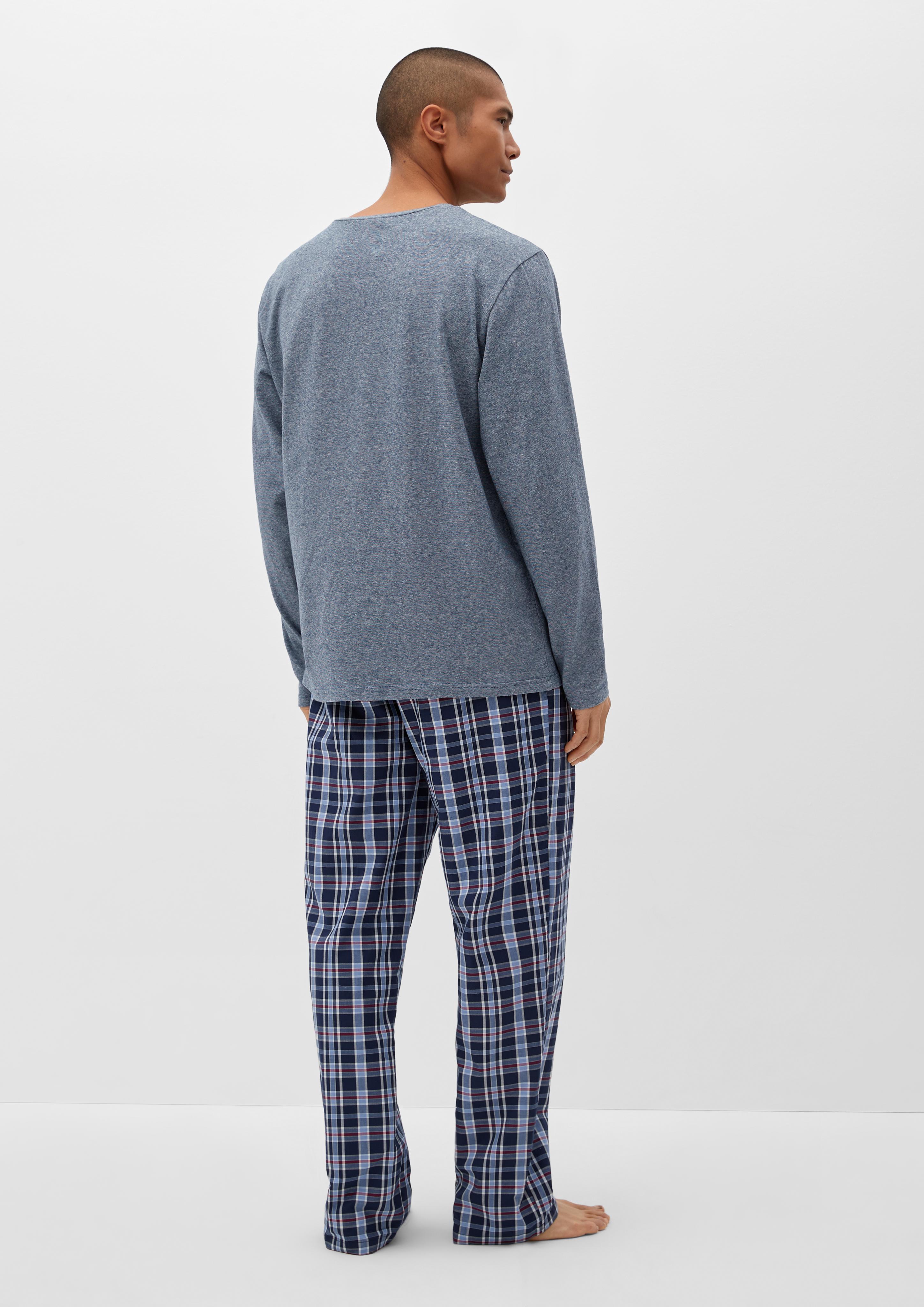 Meliertes Langarmshirt  6007556-56W1