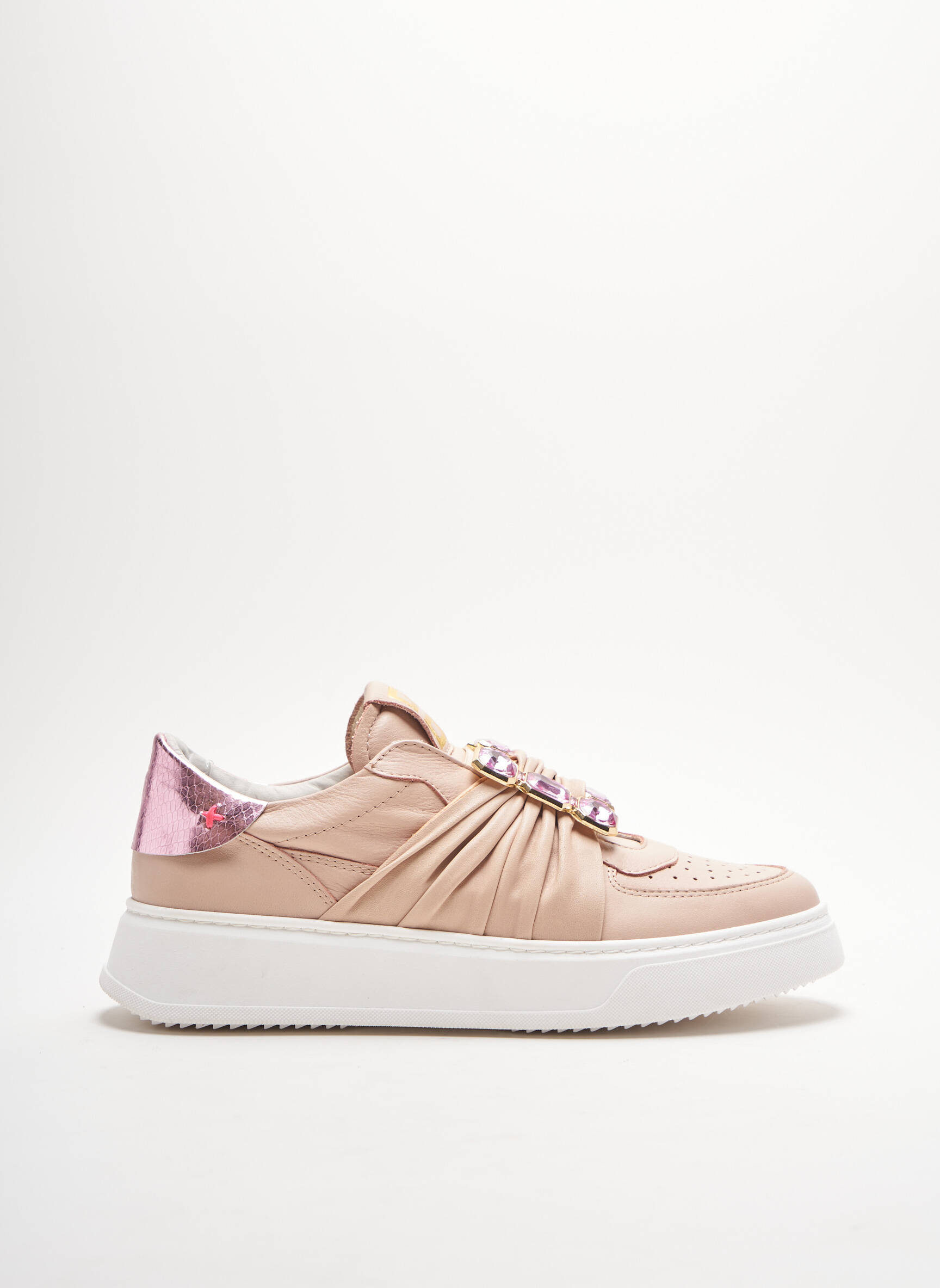 Gio  Baskets Femme couleur rose