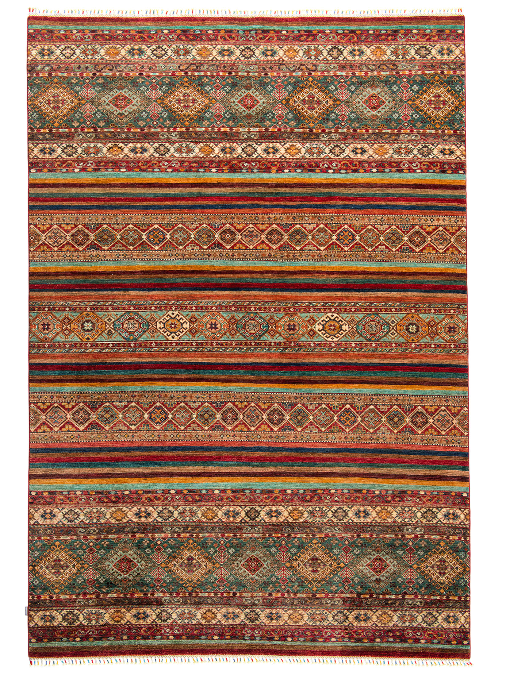 Chobi Schal ca. 202 x 292 cm, Unikat / Einzelstück