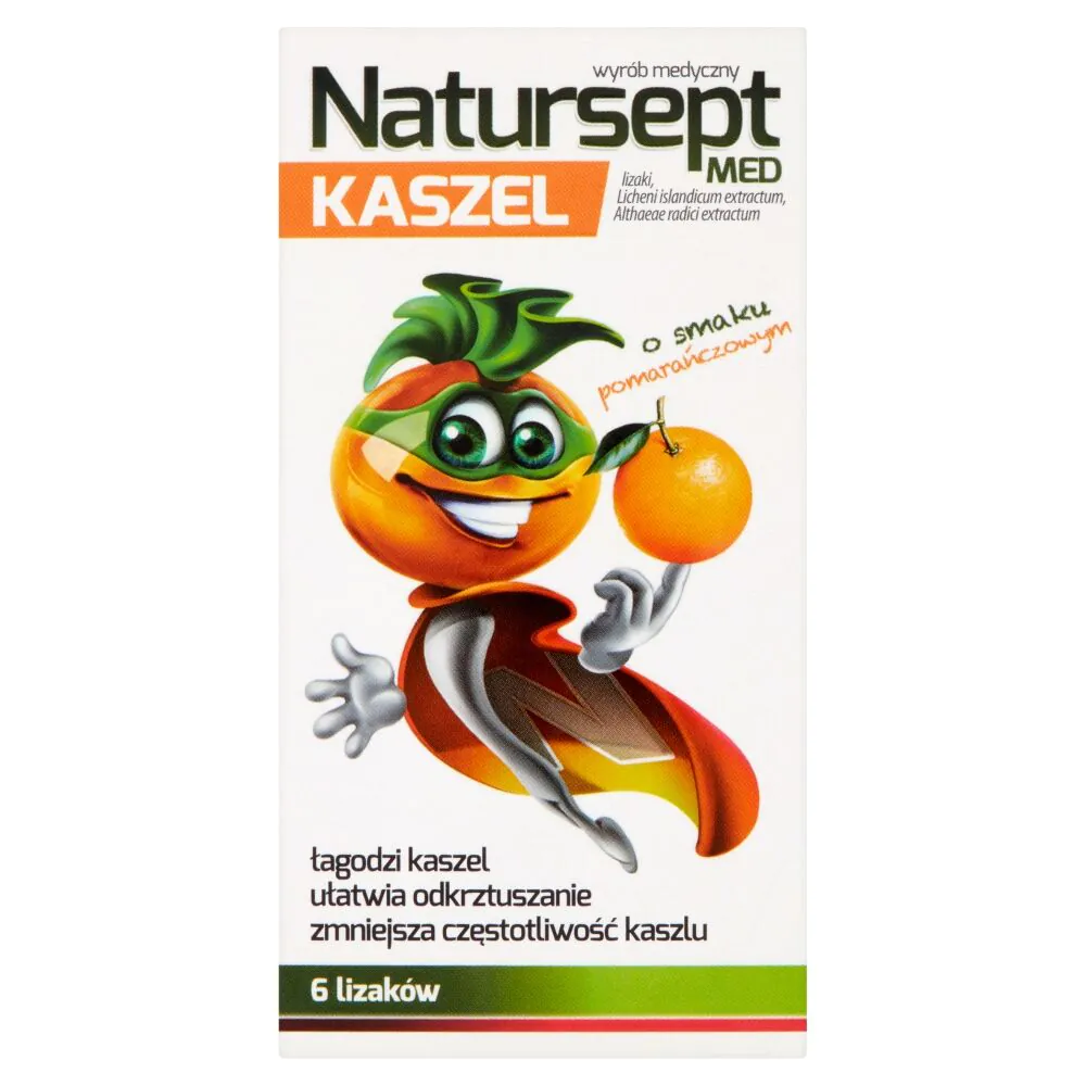 „Natursept“ apelsinų skonio kosulio ledinukai