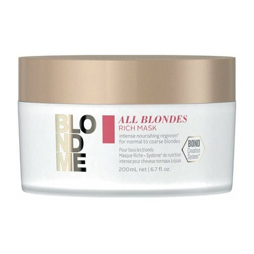 Masque capillaire riche BlondMe All Blondes de Schwarzkopf Professional 500 ml