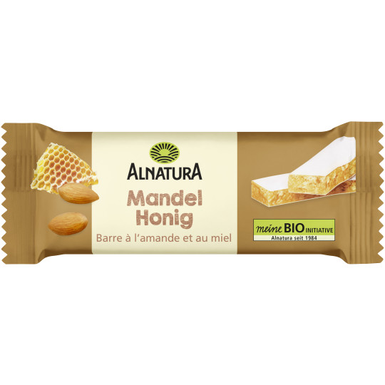 Alnatura Bio Mandel Honig Riegel 40G