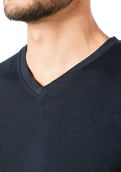 bugatti, Pyjama, Baumwolle, navy kariert
