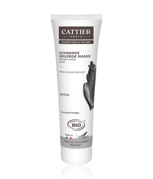 Cattier Schwarze Heilerde Maske Gesichtsmaske-100 ml