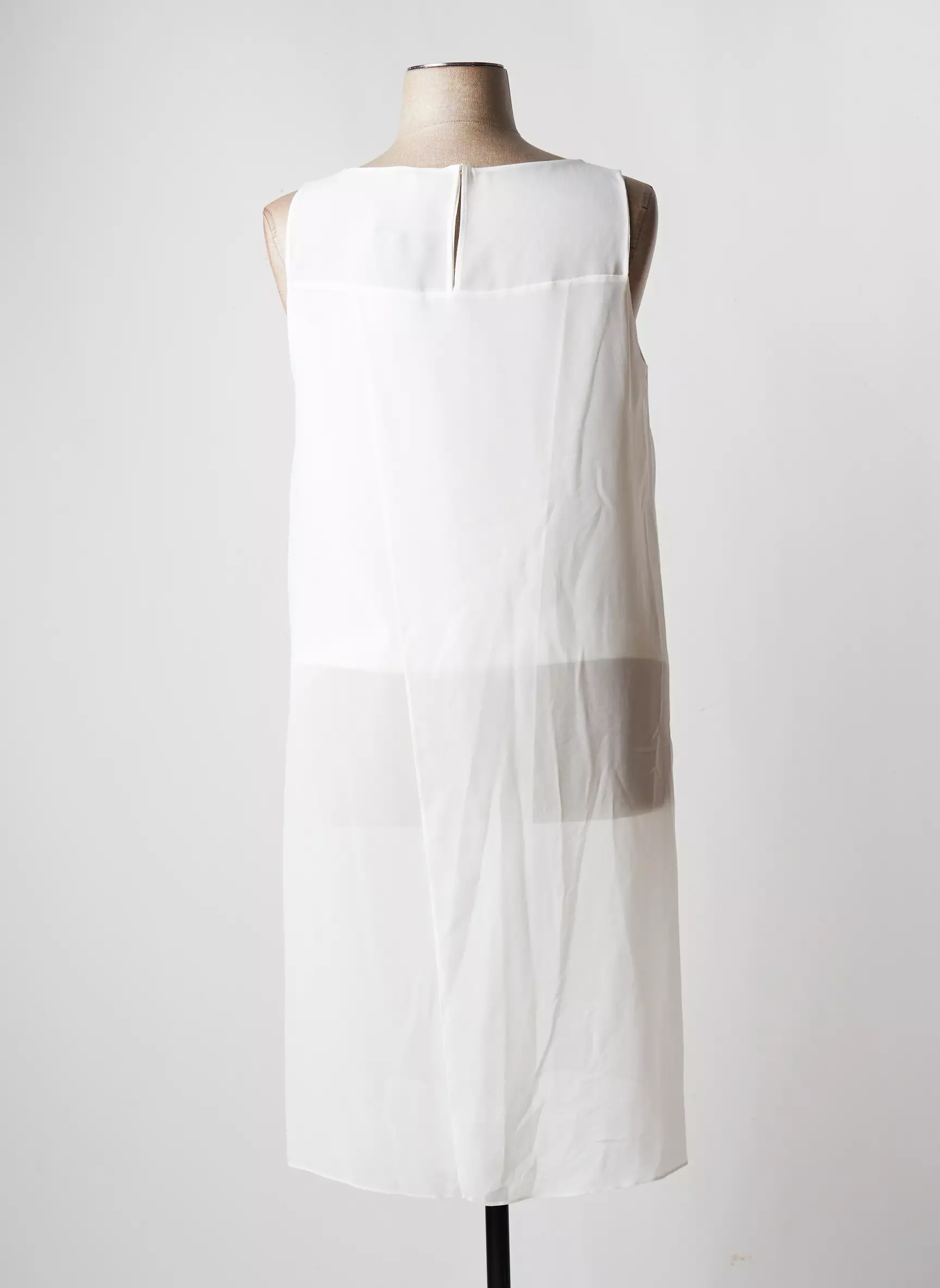 Elena Miro Robes Mi Longues Femme couleur blanc