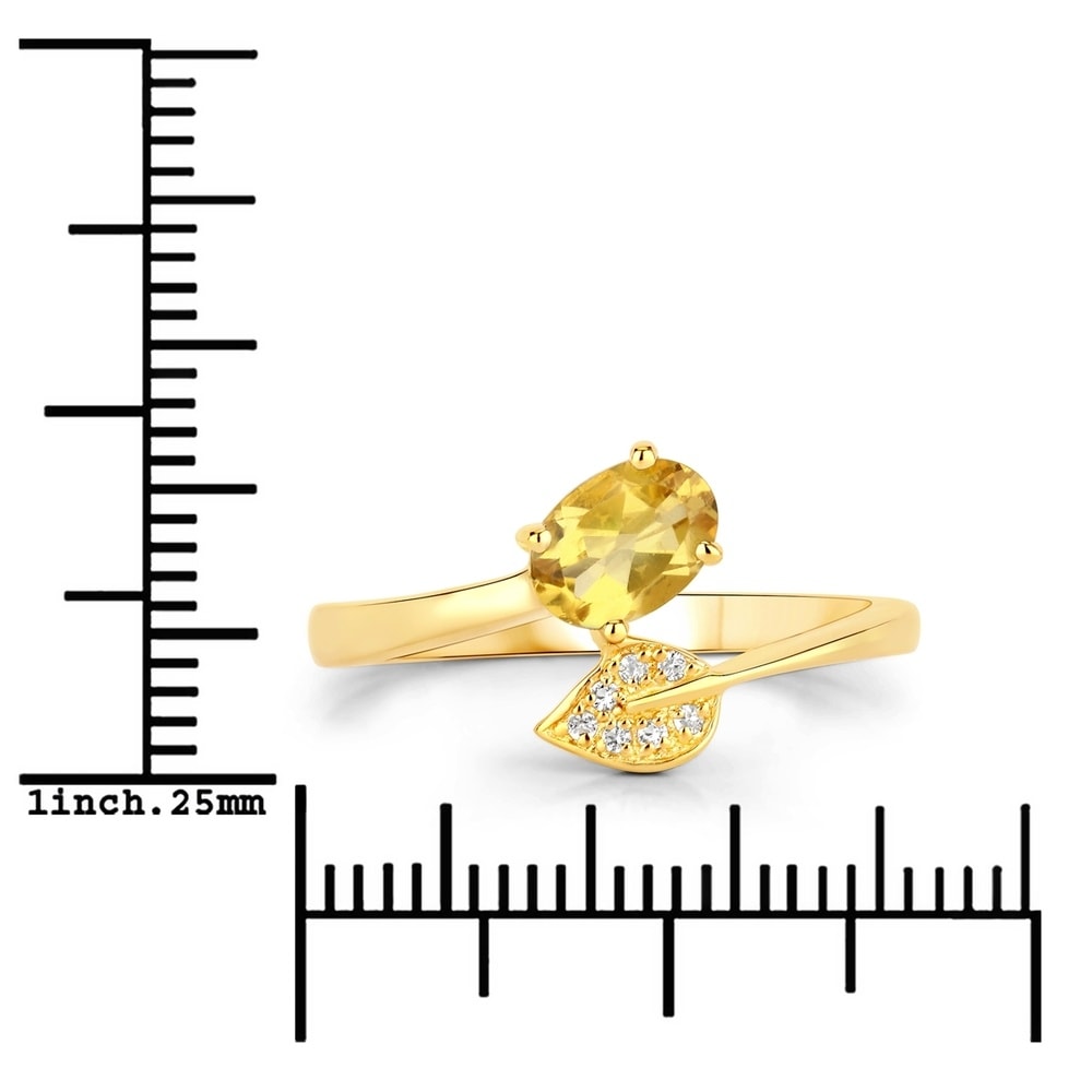 Rafaela Donata Bague Argent sterling Béryl en Or jaune Bague