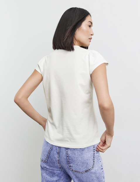 Shirt mit abstraktem Print