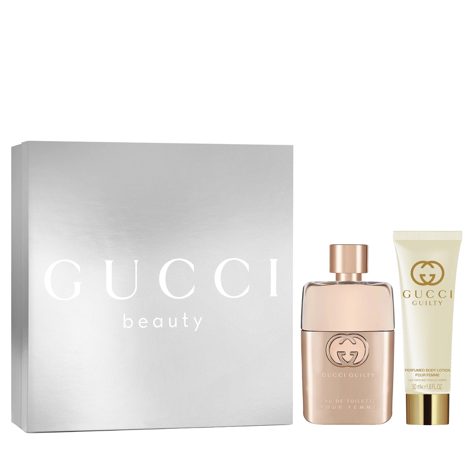 Set cadou Guilty Gucci Guilty Pour Femme Eau de Toilette - Set cadou parfum pentru femei, Apa de toaleta