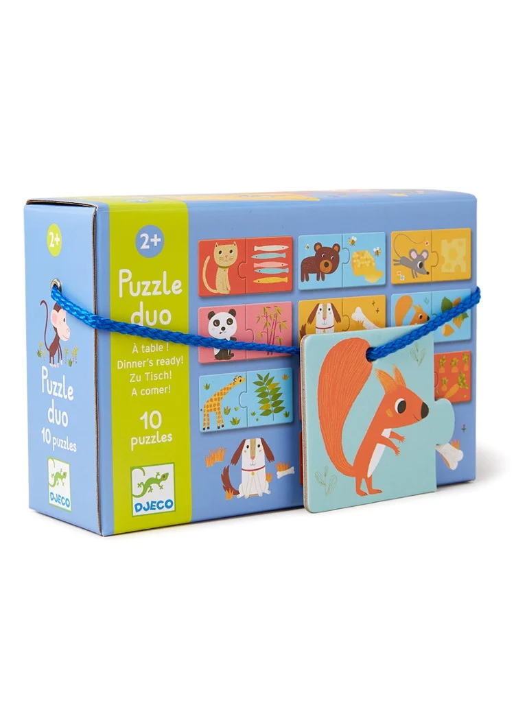 Set de puzzle-uri Djeco Duo 10