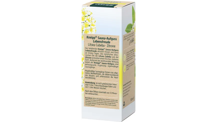 Kneipp Sauna Aufguss Lebens-Freude 100 ml