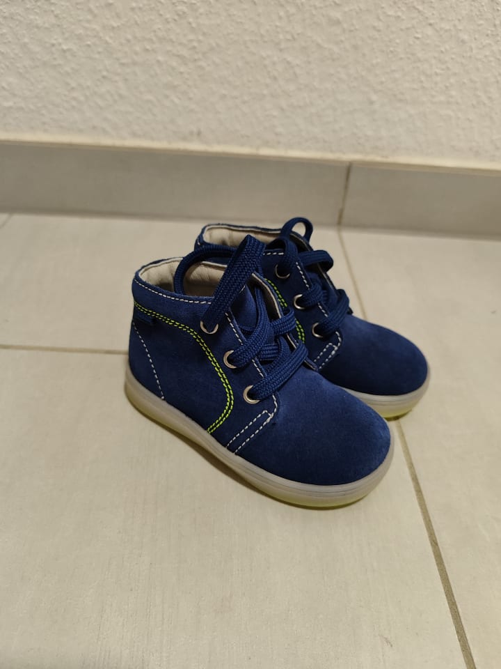 Richter Shoes Leder-Lauflernschuhe In Blau günstig kaufen 21
