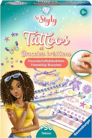 Tattoos & Freundschaftsbänder: Cool Summer - Bastelset für Kinder ab 8 Jahren