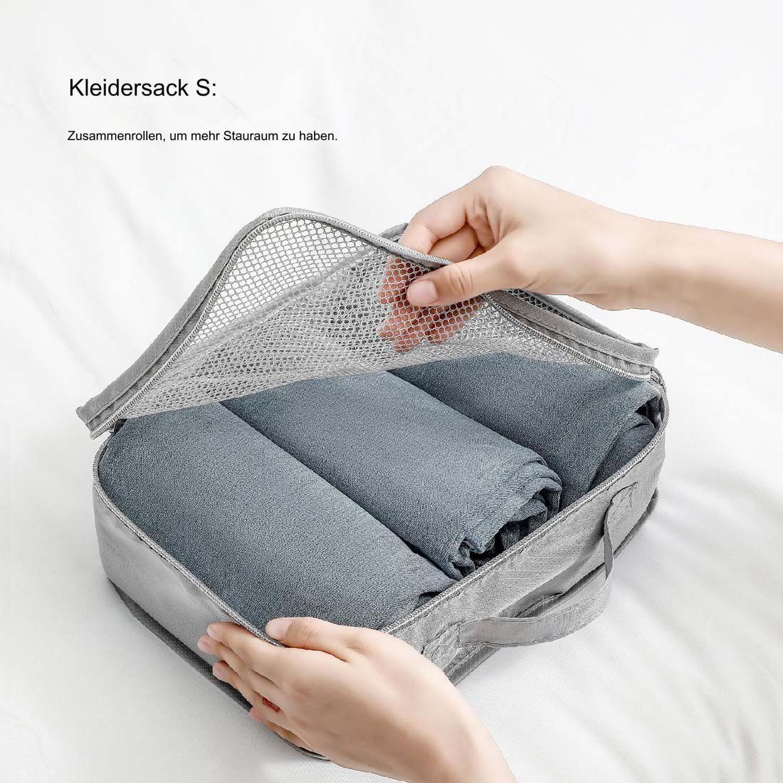 YANN Aufbewahrungstasche Tragbare Aufbewahrungstasche für Reisekleidung, (Organizer-Tasche für Stoffkleidung, multifunktional für das Packen auf Geschäftsreisen Aufbewahrungstasche, 1-tlg)