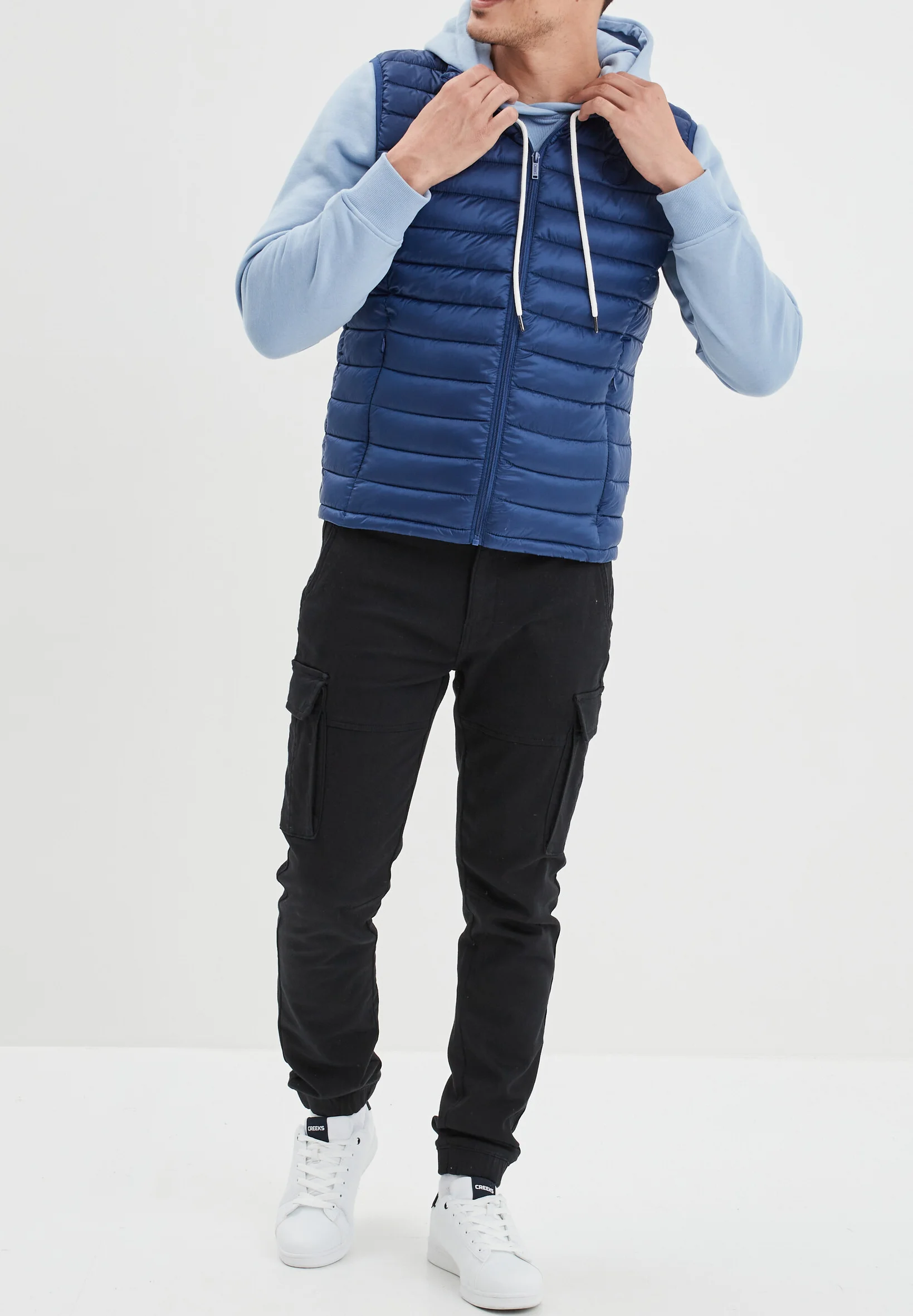 Sudadera con capucha Creeks INSPIRACIÓN AMERICANA MODA FRESCA FÁCIL