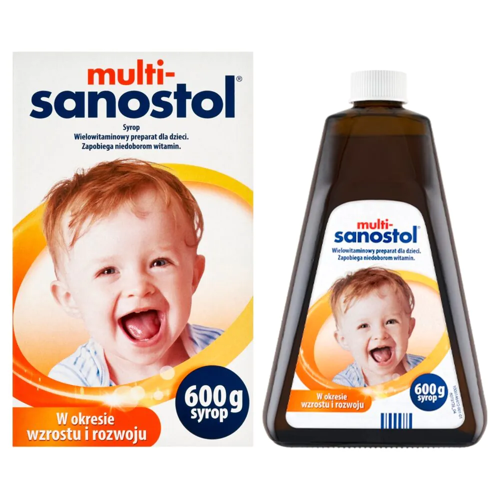 Multi-Sanostol multivitaminski sirup za djecu, 600 g
