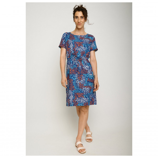 GreenBomb - Women's Sparkling Leaves Hop Dress - Kleid