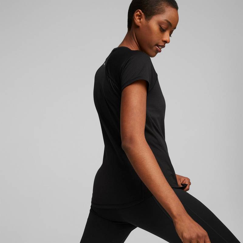 PUMA Fit Logo Funktionsshirt Damen