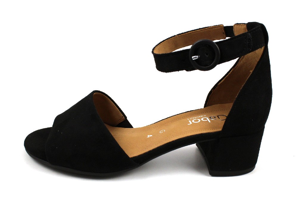 GABOR Klassische Sandalen schwarz