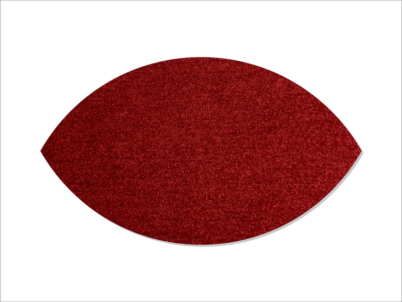 Keilbach Designprodukte Keilbach Schuhabstreifer, 145 x 85 cm, rot