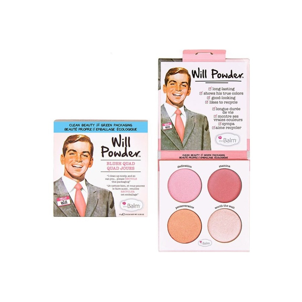 The Balm Will Powder Quad Blush