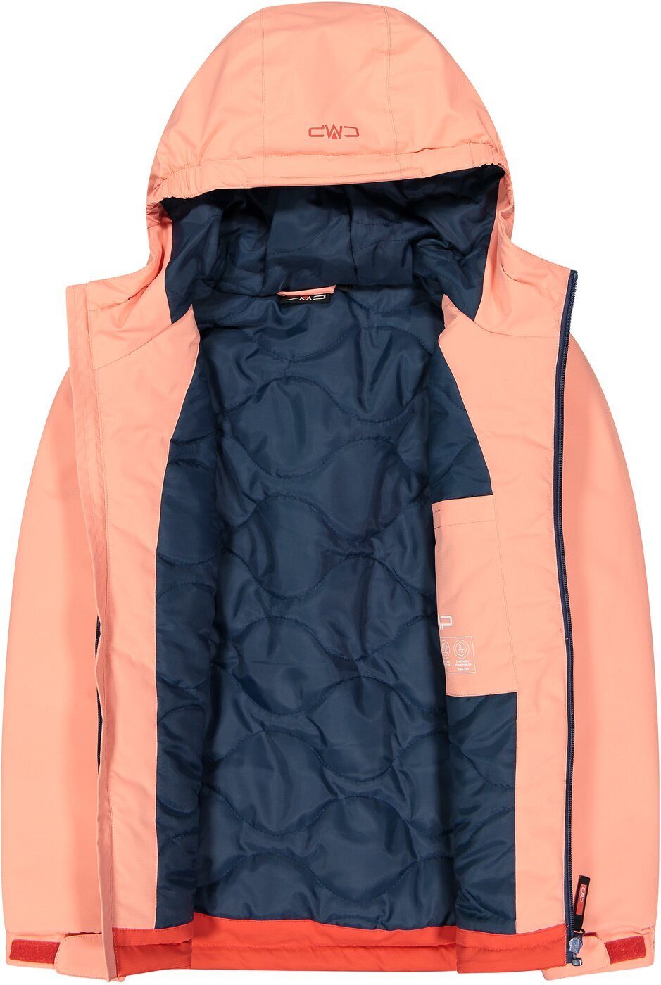 CMP Funktionsjacke KID G JACKET FIX HOOD FLAMINGO