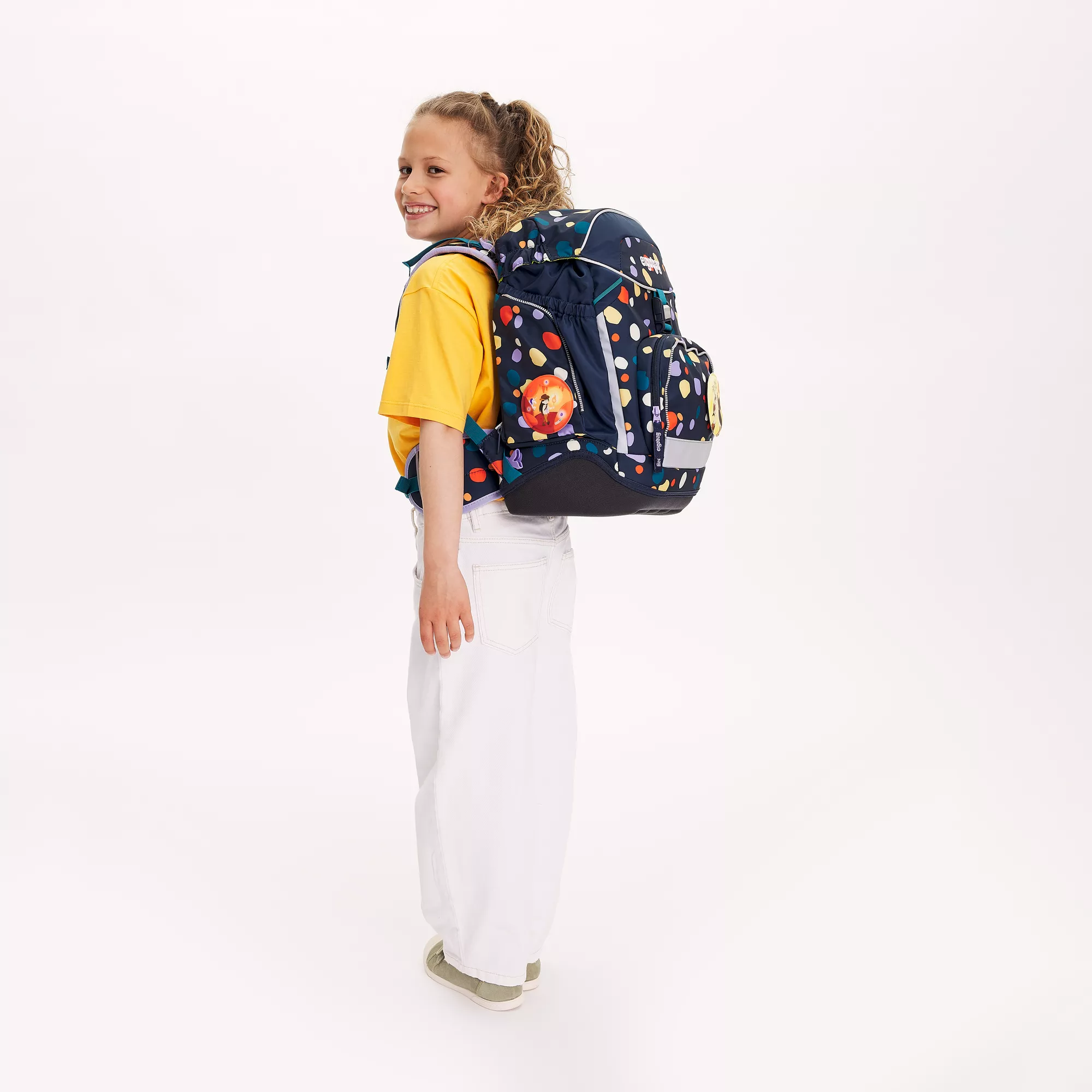 ergobag Schulrucksack-Set Bärnsteinhöhle