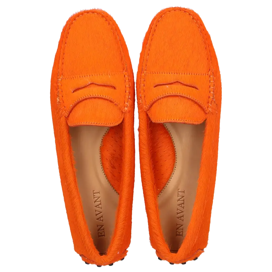EN AVANT - Mokassins D0040002/005 Pony - orange
