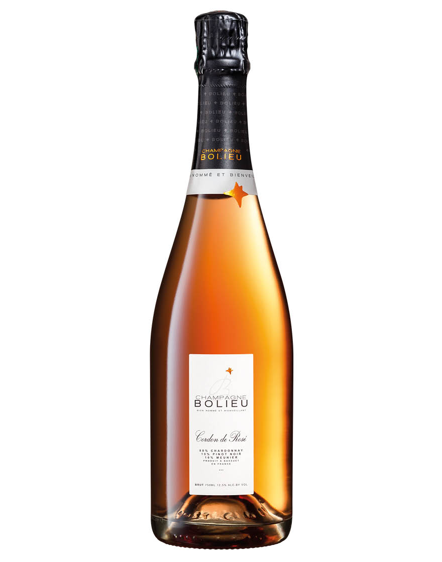 Champagne AOC  Brut Cuvée Cordon de Rosé Bolieu 0,75 ℓ