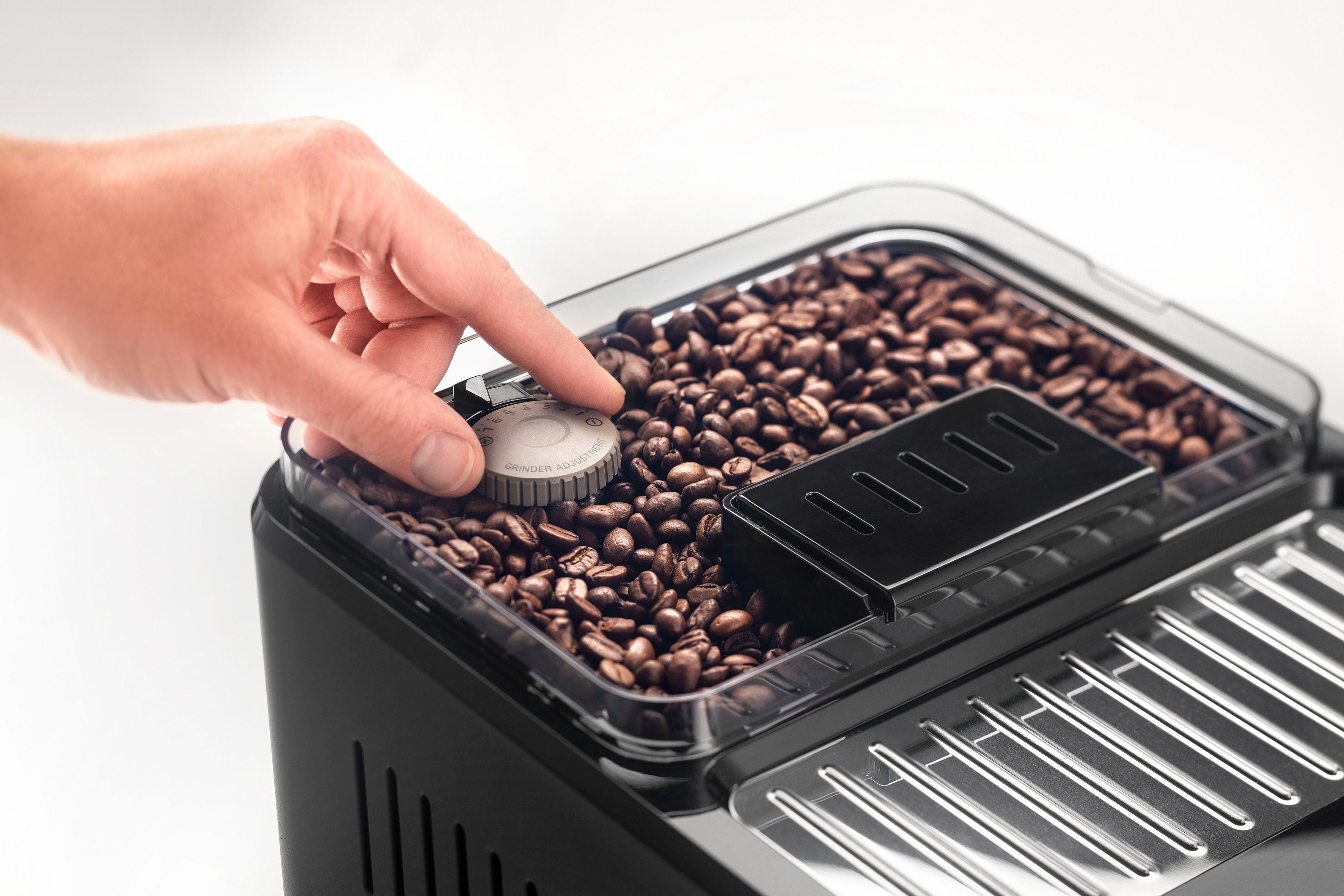 De'Longhi Kaffeevollautomat Eletta Explore ECAM 450.55 G, Grau, inkl. Pflegeset im Wert von € 31,99 UVP