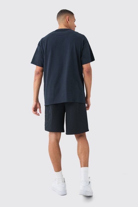 Oversize T-Shirt mit lizenziertem Rick & Morty Print
