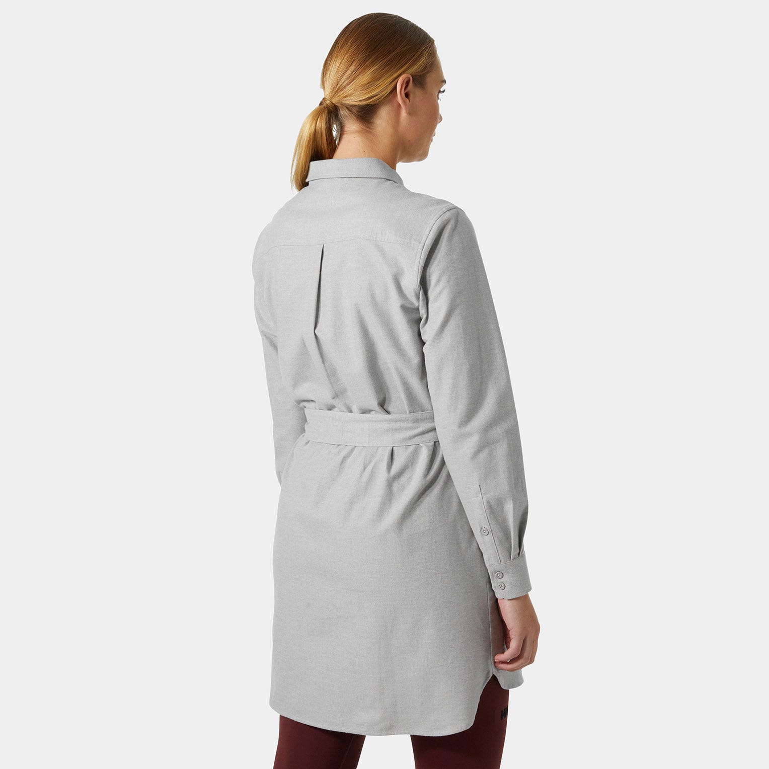 Women's Organic Flannel Shirt Dress