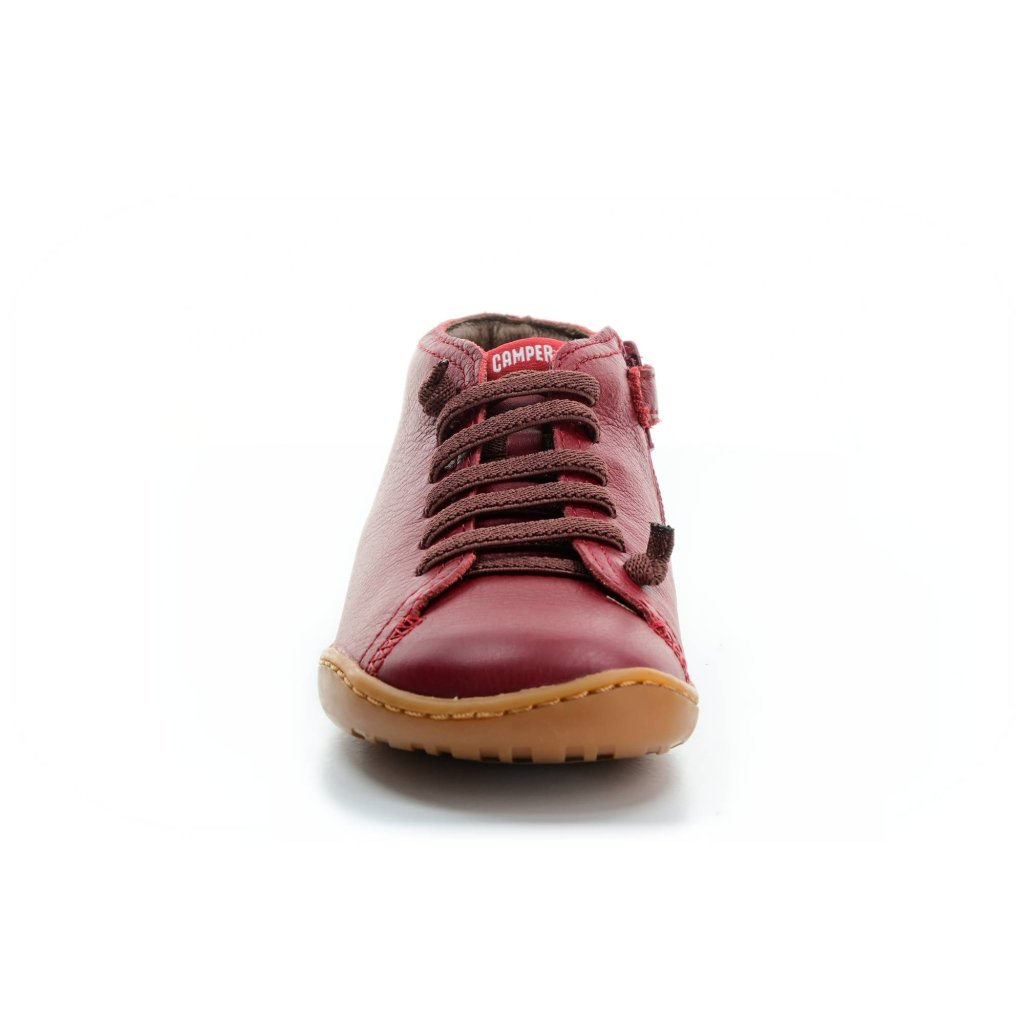 Camper Peu Cami Sella Mars (90019-090) K dunkel rote Mid Cut Barfußschuhe