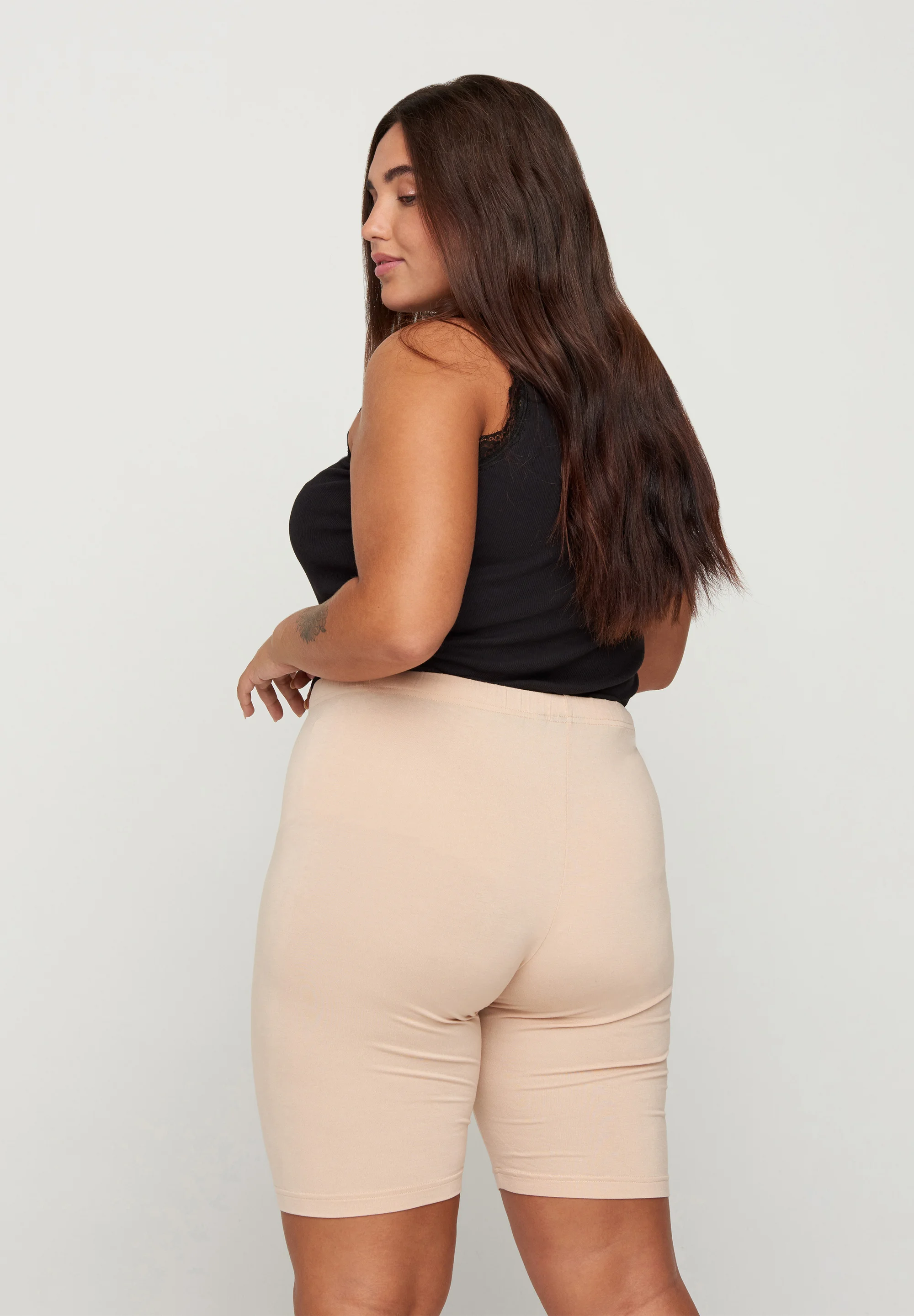 Zizzi PLAIN BIKE- Pantalones cortos