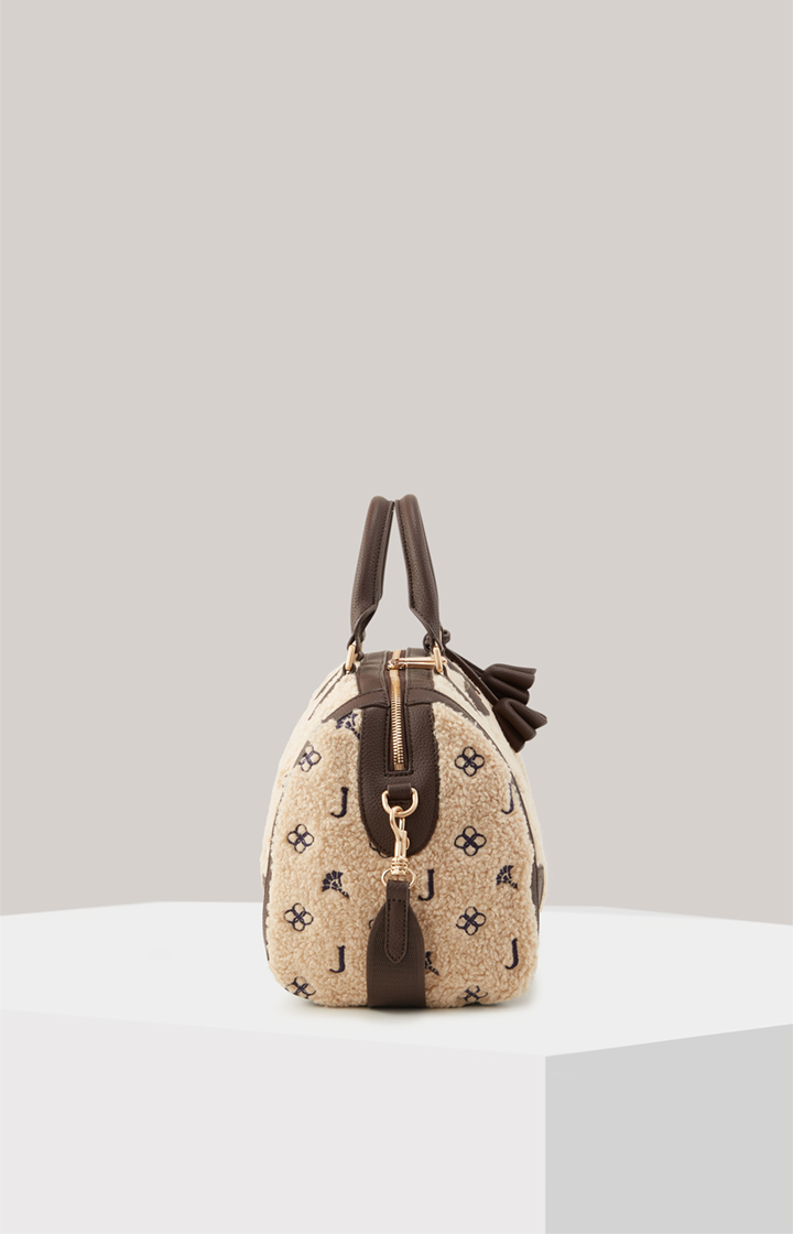Handtasche Decoro Peluche Aurora in Beige