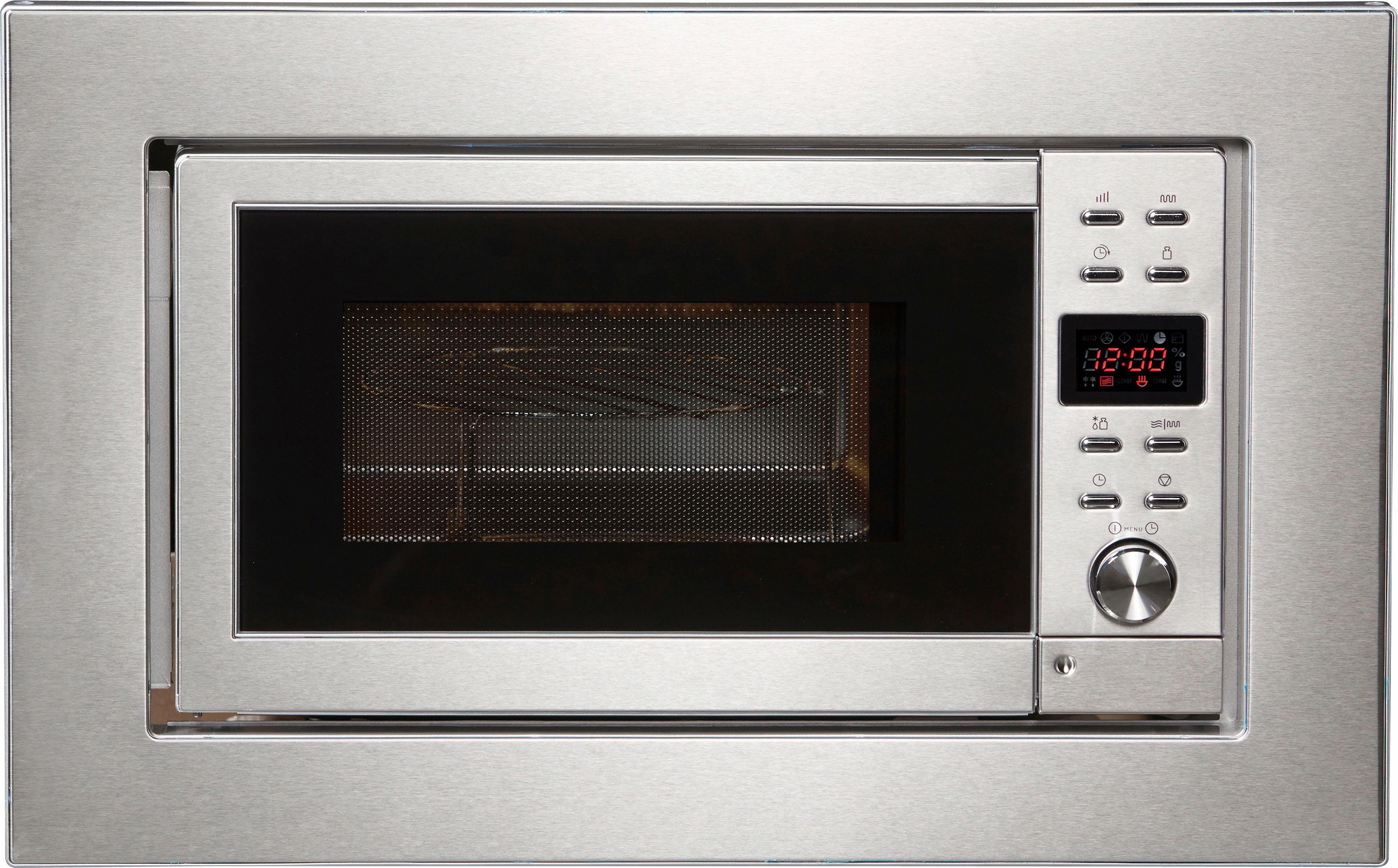 Amica Einbau-Mikrowelle EMW 13185 E, Grill, Mikrowelle, 20 l, digitaler Timer