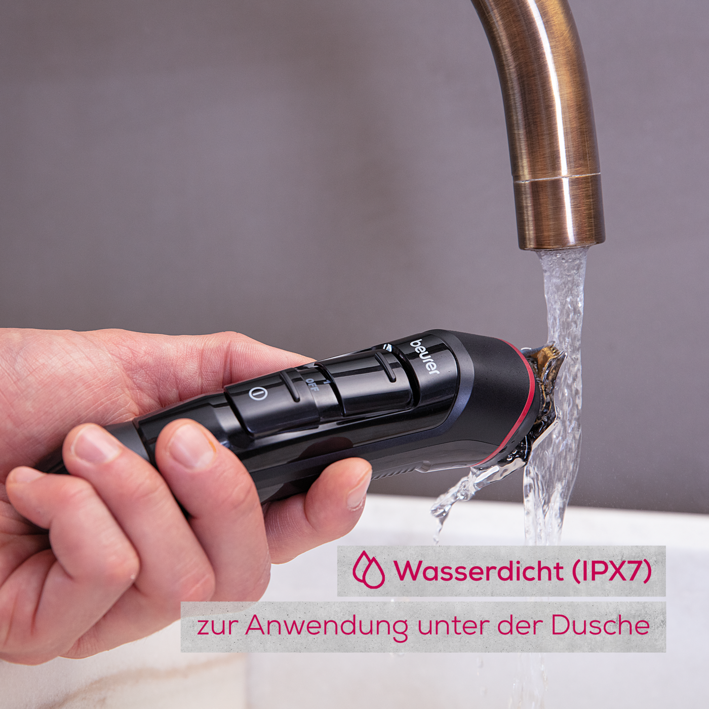 Beurer Multigroomer MN9X-Vielseitiger, wasserfester Styler für die gesamte Körperbehaarung