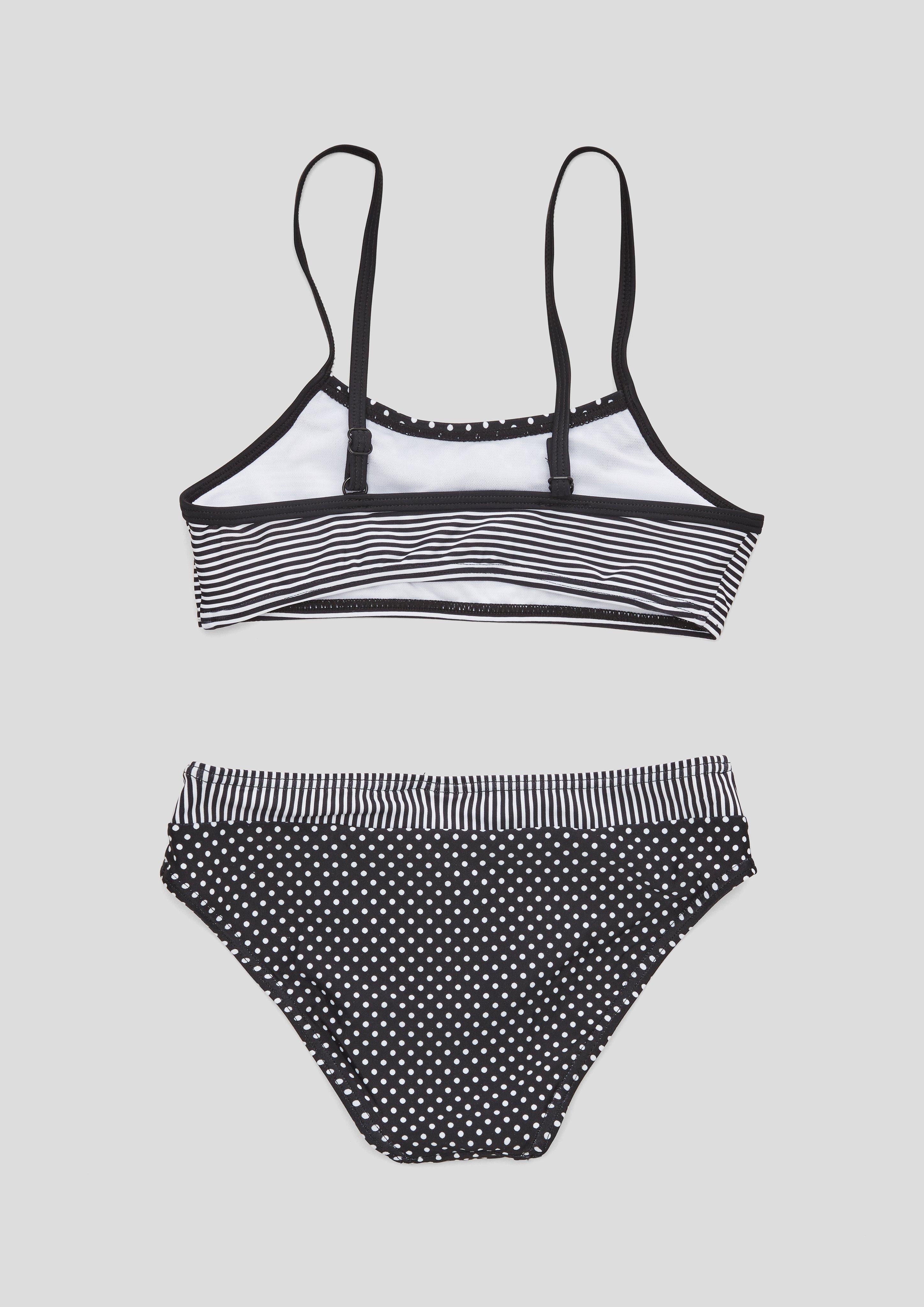 <p>Bustier Bikini mit Muster</p>  535.920.104.46401-99G1