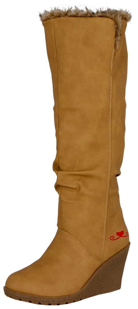 LOVENESS Stiefeletten braun Winterstiefel von LOVENESS