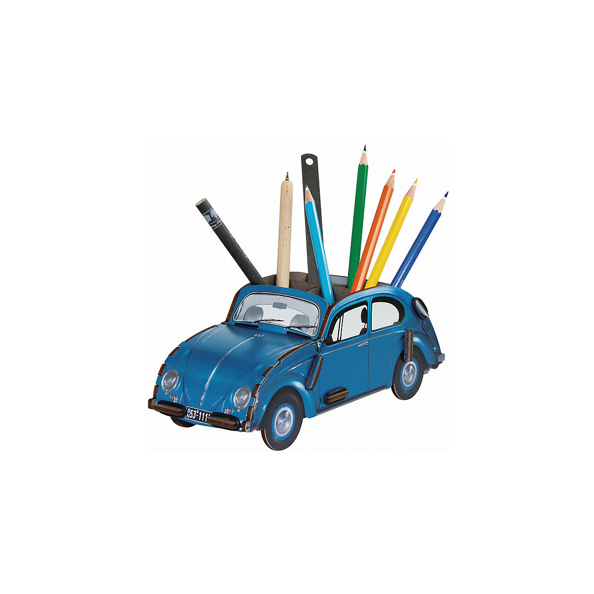 Stiftebox VW Käfer Limosine hellblau
