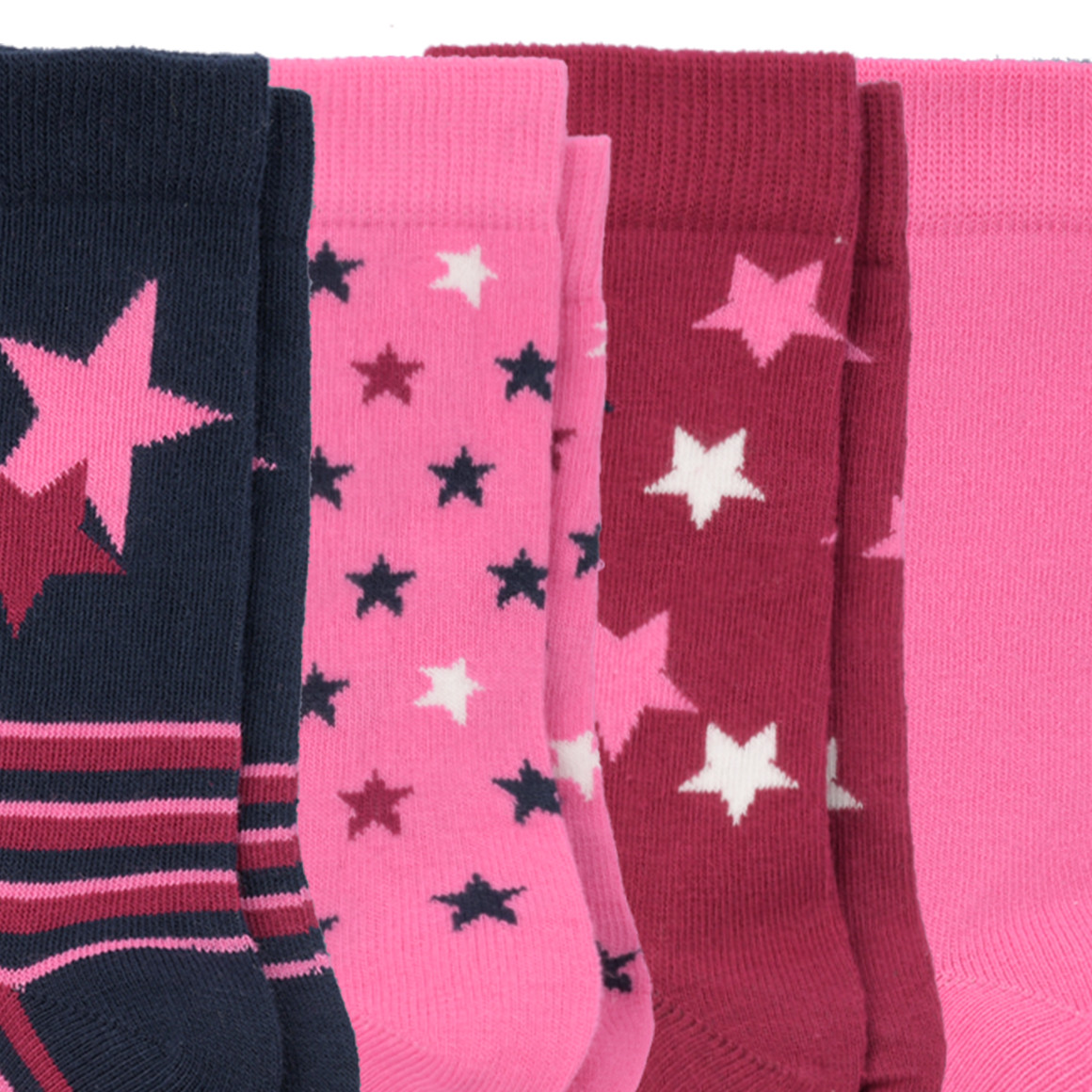 5 Mädchen Socken im Muster-MIx