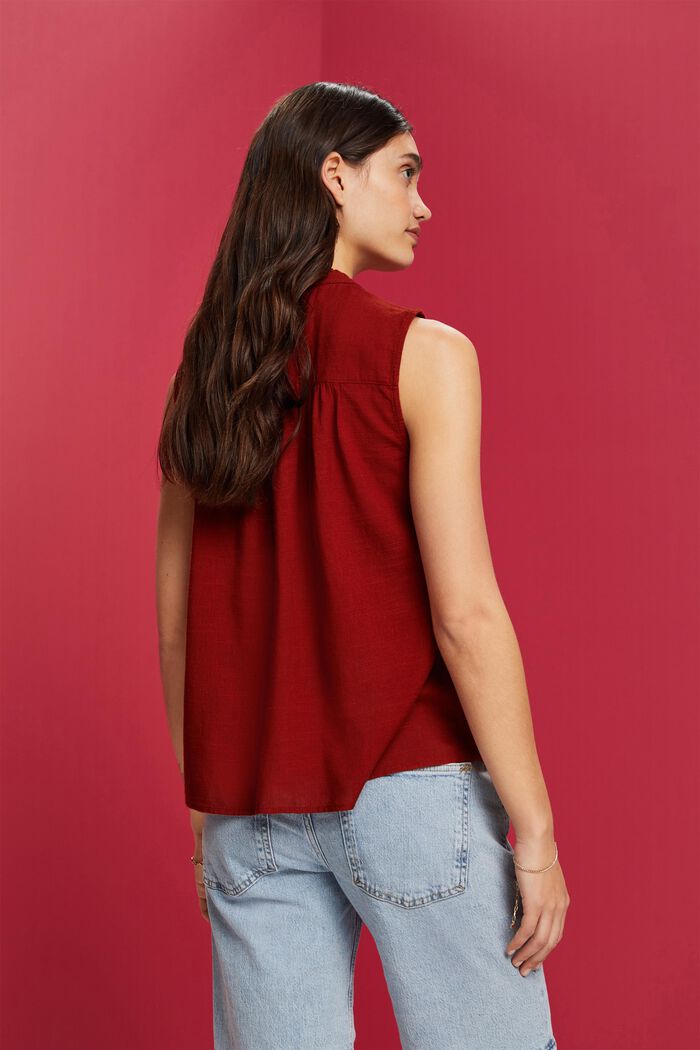 Ärmellose Bluse