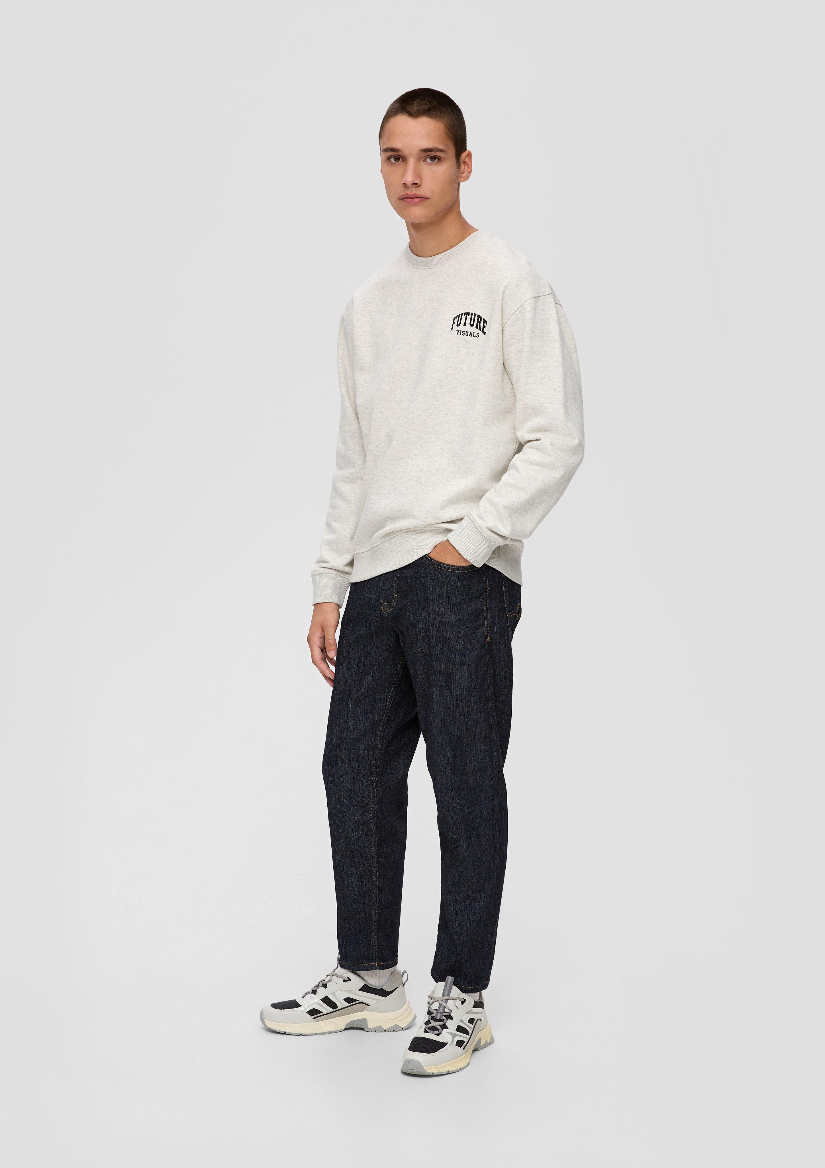 Sweatshirt mit großem Rückenprint  2135029-01D0