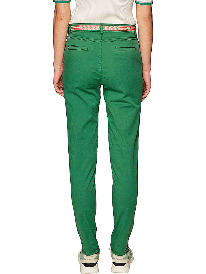 ESPRIT Chino - Slim fit - in Grün günstig kaufen 36