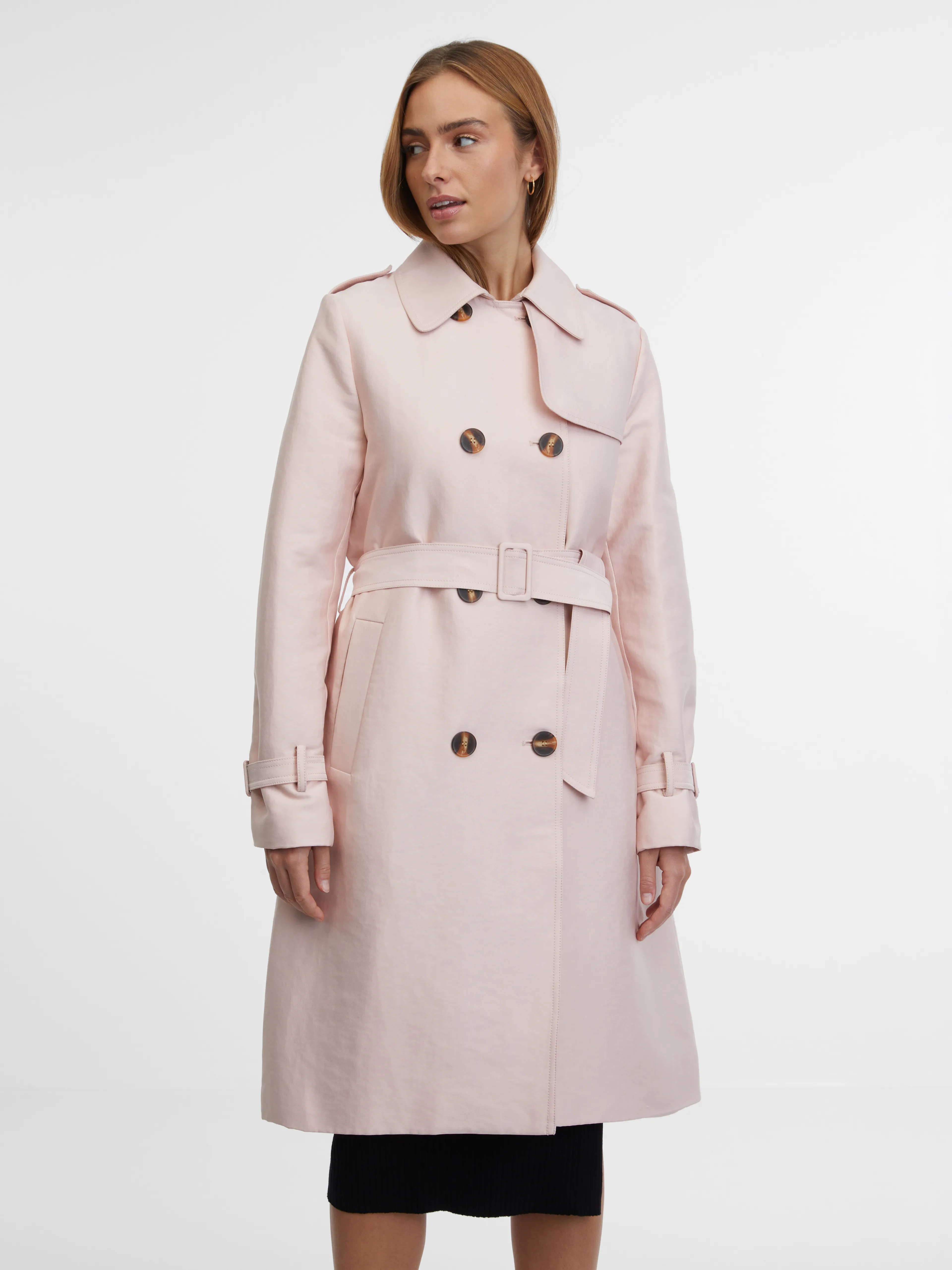Hellrosa Damen-Trenchcoat ORSAY