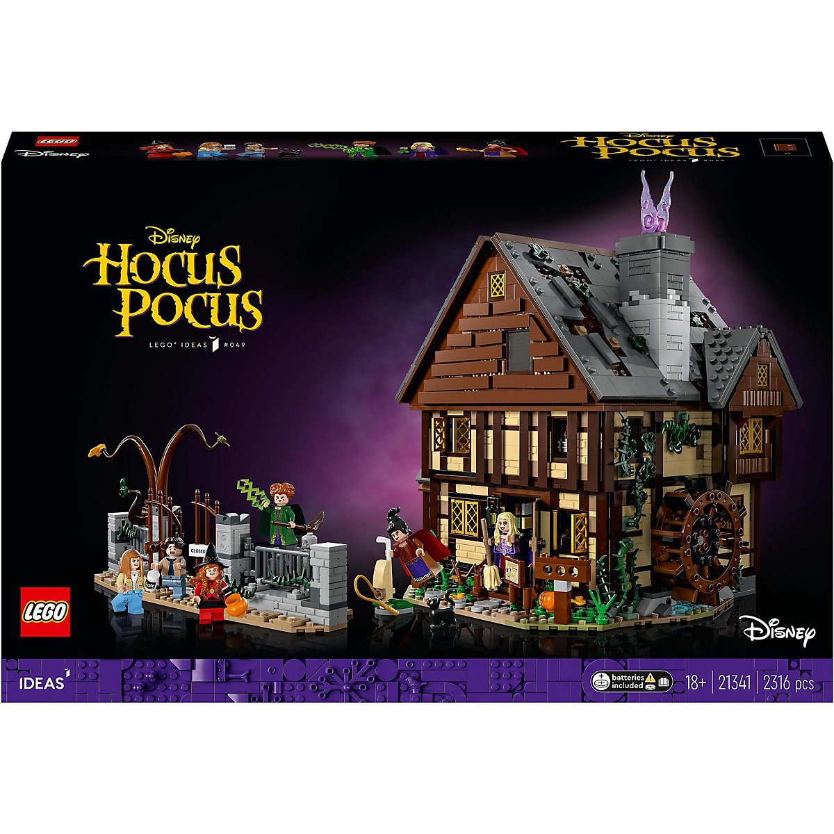 LEGO® Ideas 21341   Hocus Pocus: Das Hexenhaus der Sanderson-Schwestern